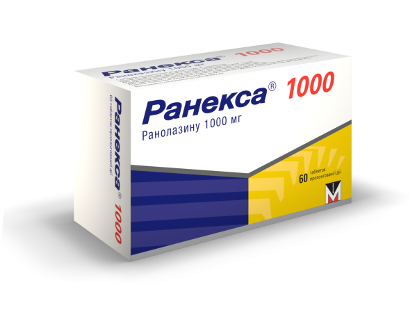 Ранекса 1000 мг №60 таблетки