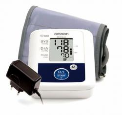 Тонометр Omron M2 Basic автоматический c адаптером