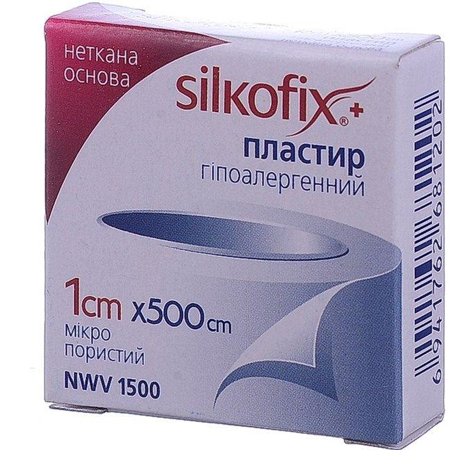 Лейкопластир Silkofix 1смх500см нетканева основа гіпоалергенний ...