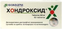 Хондроксид таблетки по 250 мг, 60 шт.