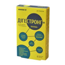 Дигестронг+ жевательные таблетки с подсластителем №6