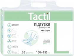 Tactil Large подгузники для взрослых 100-155 см, 30 шт.