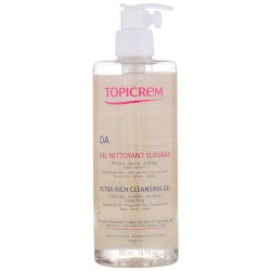 Гель для лица и тела Topicrem DA (Топикрем АД) ультраобогащенный очищающий, 500 мл