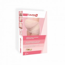 Трусы дородовые поддерживающие эластичные Lauma, размер 40, модель 109, бежевые, 1 шт.