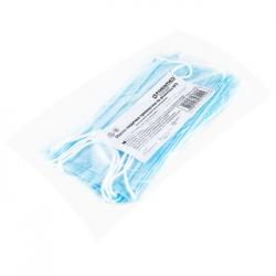 Маска медицинская трехслойная на резинке нестерильная N5 PARAMED