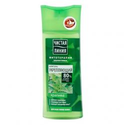 Шампунь укрепляющий "Чистая линия" 400мл крапива на отваре трав