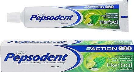 PEPSODENT ACTION123 Herbal 190 г зубная паста на травах