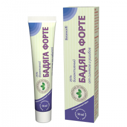 Бадяга форте гель биоактивный от синяков и ушибов, 50 мл