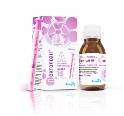 Пектолван А со вкусом лесных ягод 15 мг/5 мл 100 мл в флаконе сироп