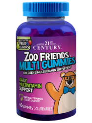 Зоо Друзья Мульти жевательные мишки, 60 шт.