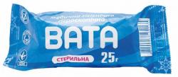Вата стерильная Снежинка ролик 25 г