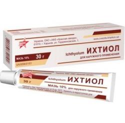 Ихтиол 10% 30 г мазь