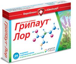 Грипаут Лор леденцы для полости рта №24 