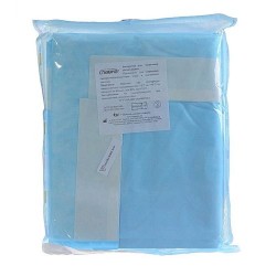 Славна комплект одежды и покрытий операционных для проведения лапаротомии N1/Б