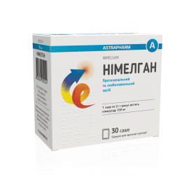 Нимелган гранулы по 100 мг, 30 шт.
