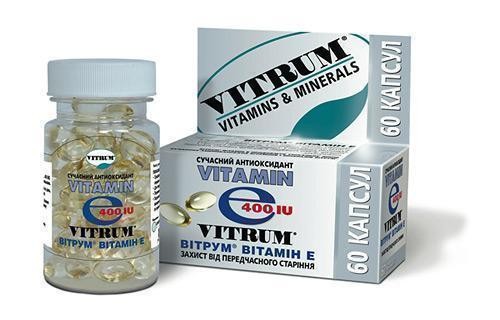 Витрум Витамин E капсулы, 60 шт.