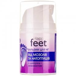 HAPPY FEET От мозолей и натоптышей 50 мл бальзам для ног