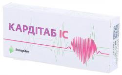 Кардитаб IC №6 таблетки