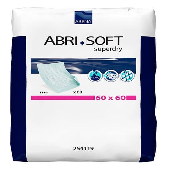 Abena ABRI-SOFT Superdry пеленки впитывающие 60 х 60, 60 шт.