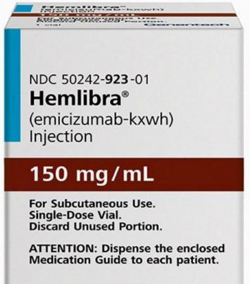 Гемлибра 150 мг/1 мл 0,4 мл (60 мг) флакон N1 раствор для инъекций
