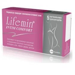 Лайфемин Интим Комфорт №5 суппозитории(свечи) вагинальные