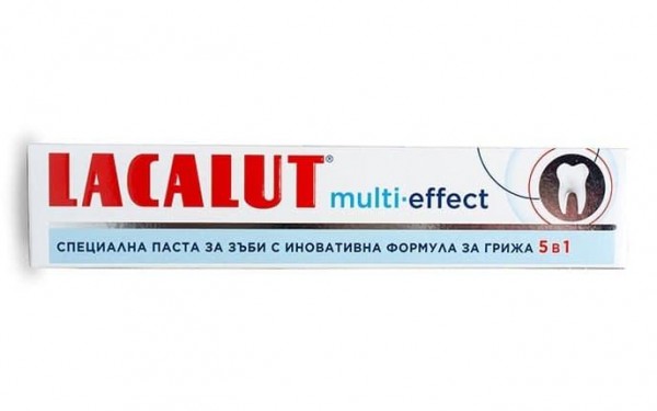 Зубная паста Lakalut Multi-Effekt 5в1 (Лакалут Мульти-Эффект 5в1), 100 мл