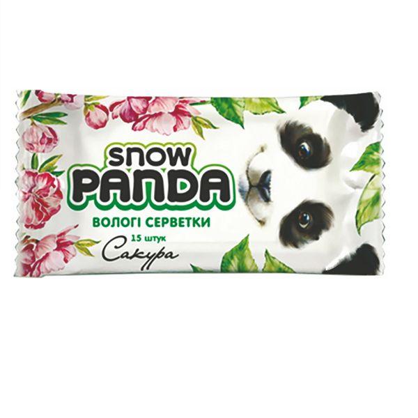 Снежная панда сакура N15 салфетки влажные