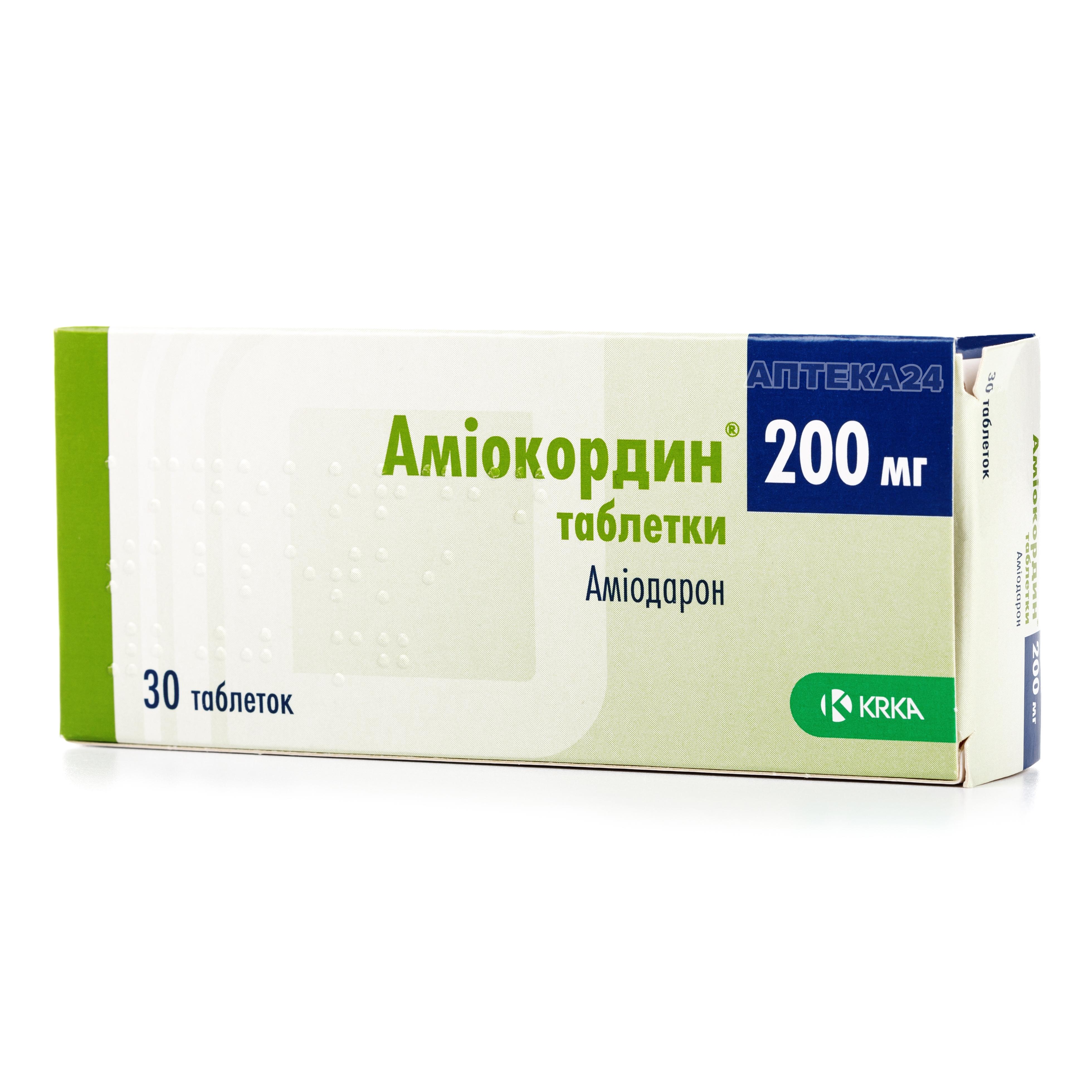 Амиокордин таблетки по 200 мг, 30 шт.: інструкція, ціна, відгуки .