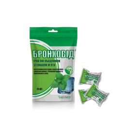 Бронховид травяные леденцы со вкусом мяты №20