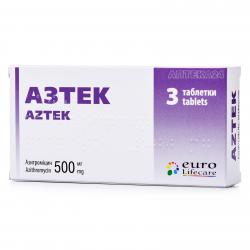 Азтек таблетки 500 мг №3