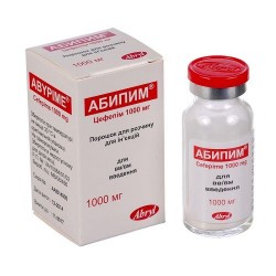 Абипим порошок для раствора, 1000 мг