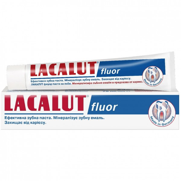 Зубная паста Lacalut (Лакалут) Фтор, 75 мл