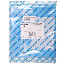 Покрытие операционное офтальмологическое стерильное 120 х 80 с адгезивным отверстием 7 см, 1 шт.