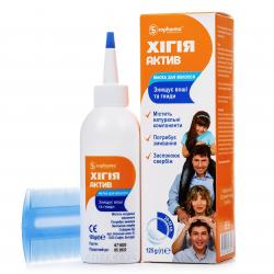 Хигия Актив маска для волос от вшей и гнид, 125 г
