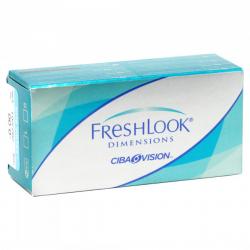 Контактные линзы FreshLook CaribAqua Dimensions 00 2 шт.