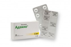 Адажио таблетки по 5 мг, 30 шт.