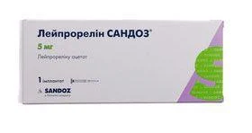 Лейпрорелин Сандоз шприц с имплантом 3,6 мг, 1 шт.