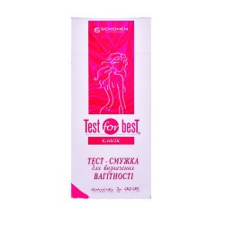 Тест-полоска для определения беременности Test for Best Классик, 1 шт.