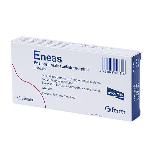Энеас таблетки при эссенциальной артериальной гипертензии №30