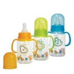 Бутылка GT160R 120 мл с ручками и силиконовой соской ST1