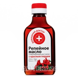 Домашний Доктор масло репейное для стимуляции роста волос 100 мл