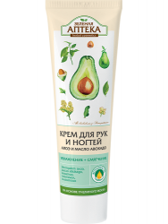 Зеленая Аптека крем для рук, ногтей 100 мл алоэ, масло авокадо