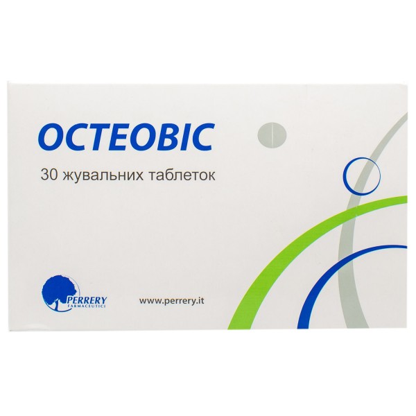 Остеовис диетическая добавка при заболеваниях опорно-двигательного аппарата, таблетки жевательные, 30 шт.