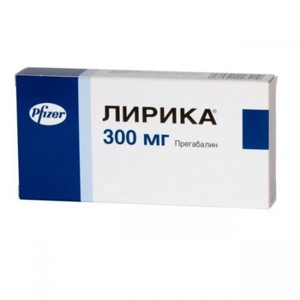Лирика 300 мг №84 капсулы