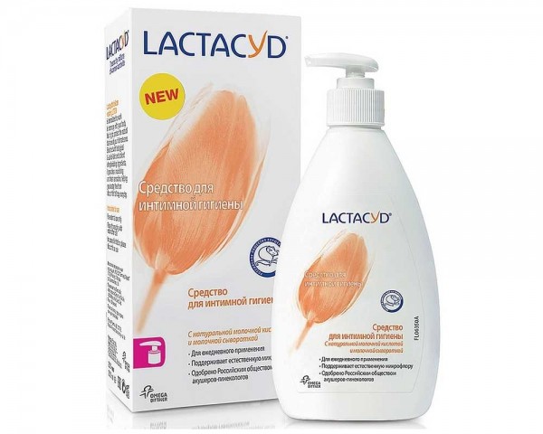 Лактацид средство для интимной гигиены с дозатором 200 мл