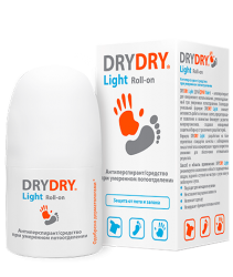 Dry Dry Light Antiperspirant дезодорант для тела шариковый, 50 мл