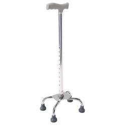 Четырехопорная трость DY05924 регулируемая по высоте