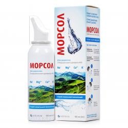 Морсол спрей назальный изотонический, 100 мл
