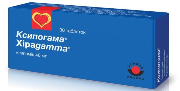 Ксипогамма таблетки по 40 мг, 30 шт.