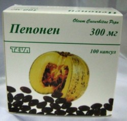 Пепонен капсулы по 300 мг при доброкачественной гипертрофии простаты, 100 шт. - Тева